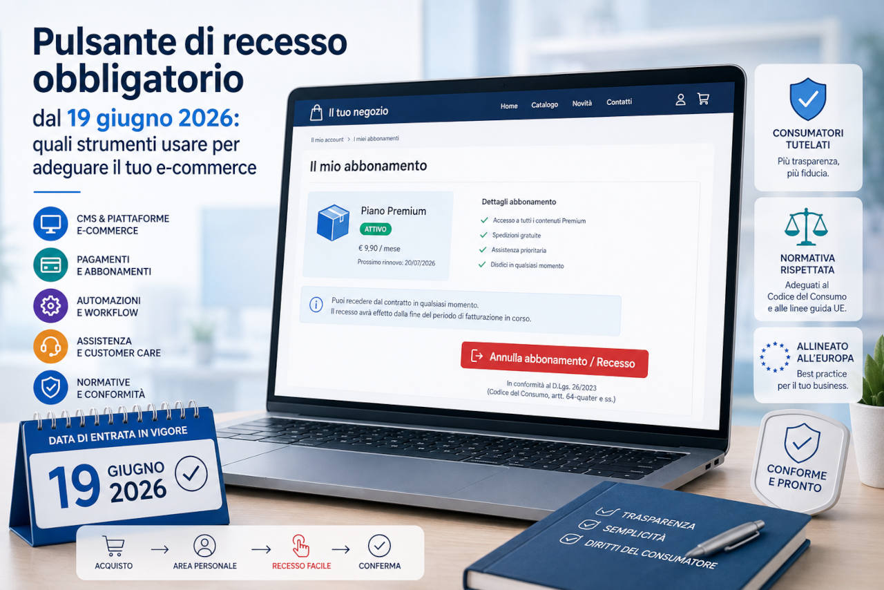 indicazioni e promemori sul Diritto di Recesso