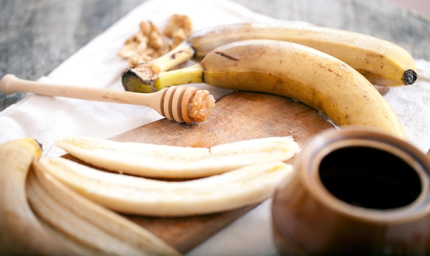 maschera banana cacao