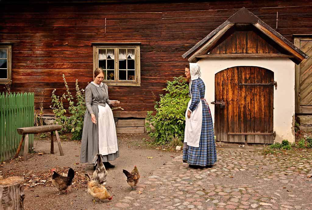 svezia skansen stoccolma lavori tradizionali svedesi